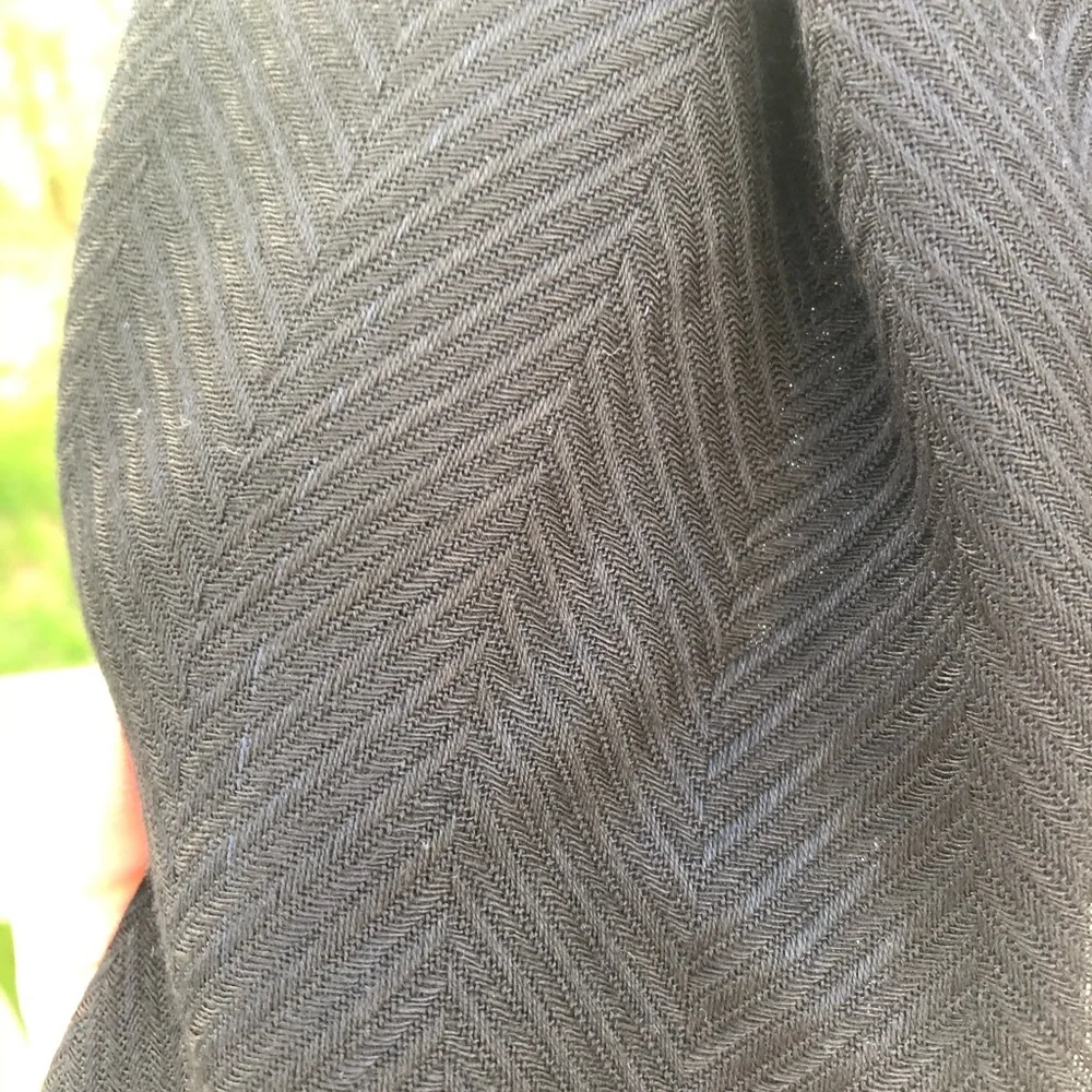 Black Casual Scarf